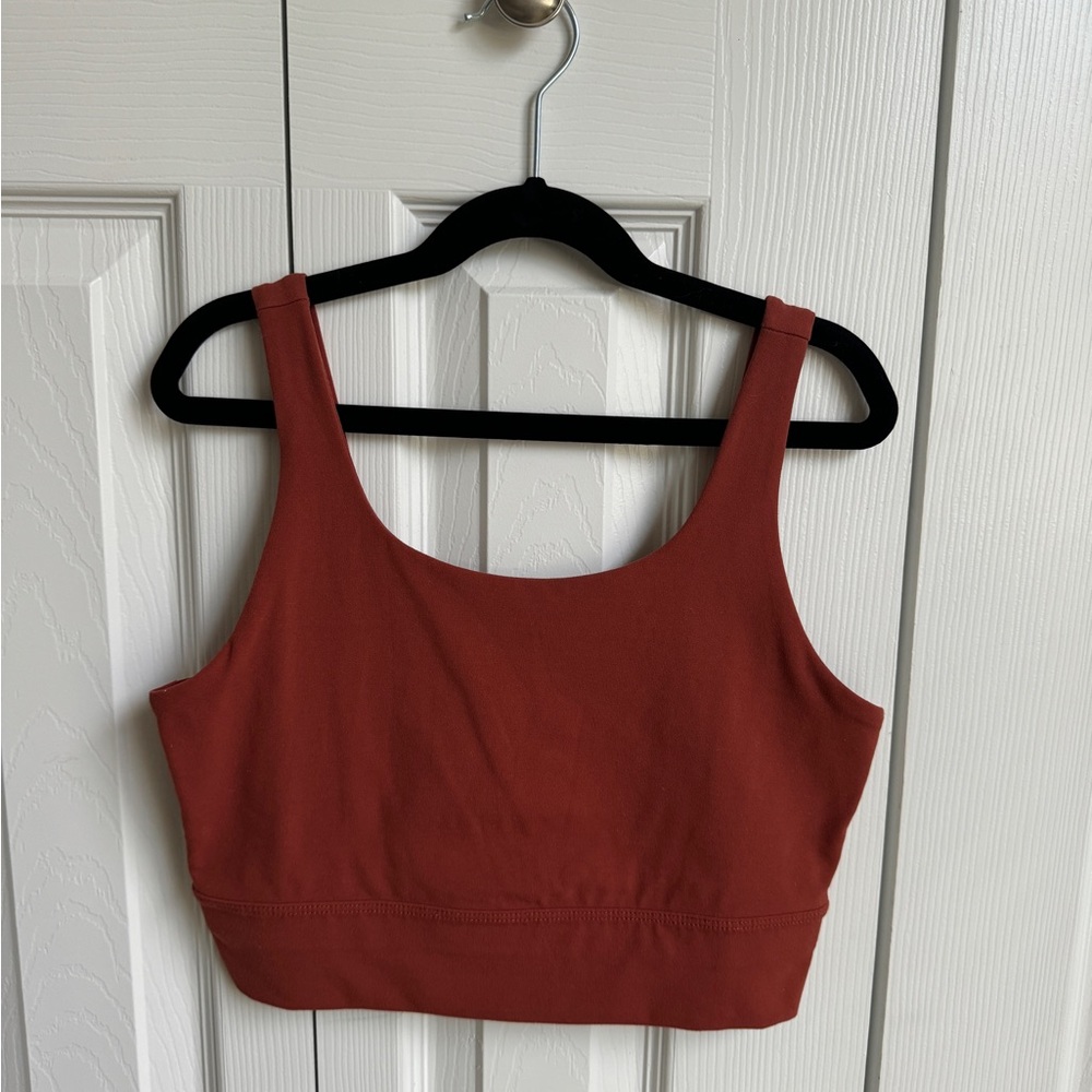 Nike yoga luxe longline sports bra